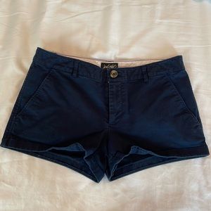 Lord + Taylor navy chino shorts womens size 6